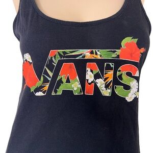 Pre-Loved Vans Black Tank Top
